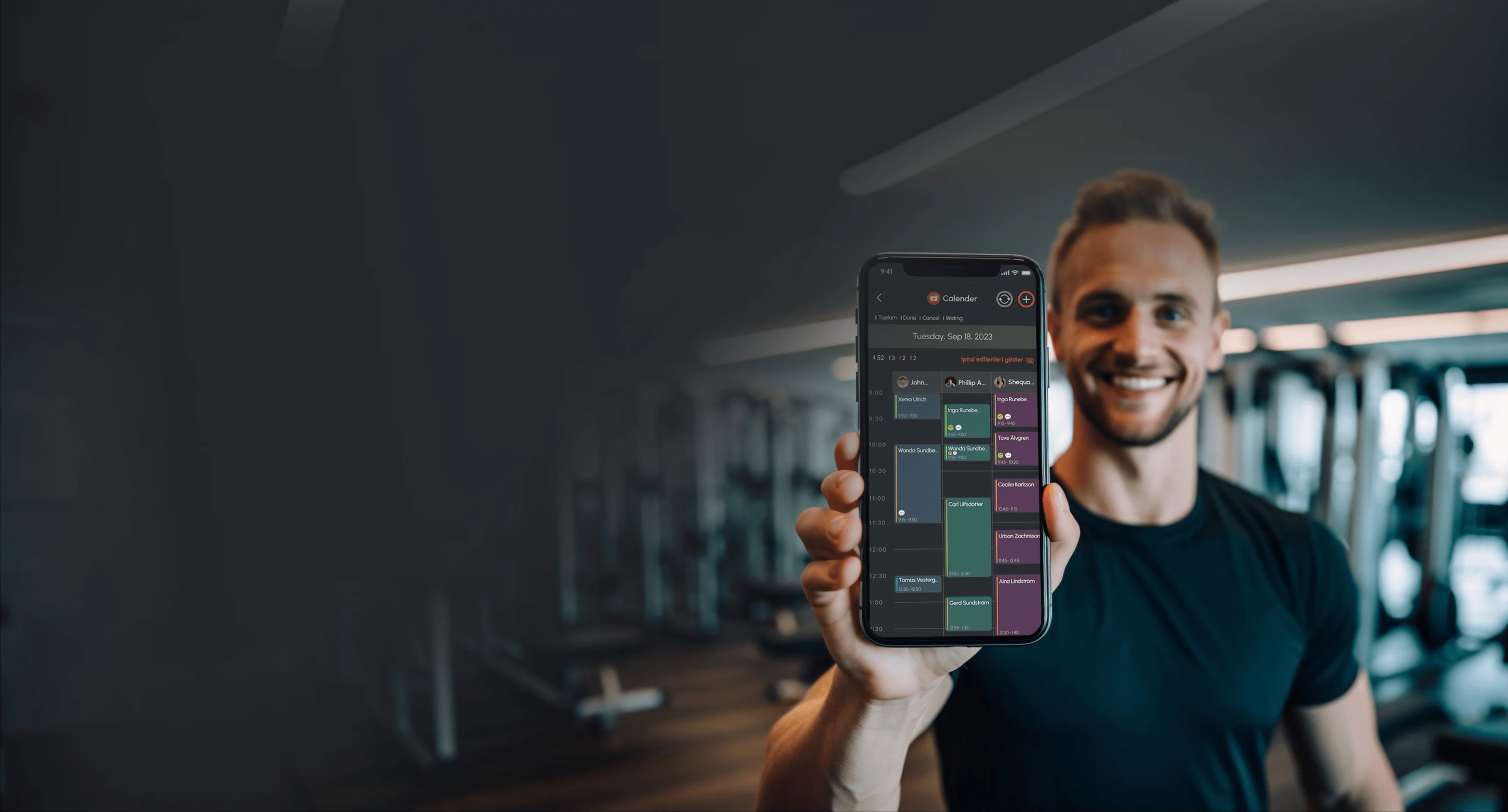 Plan4m - Studio Management Platform Header
