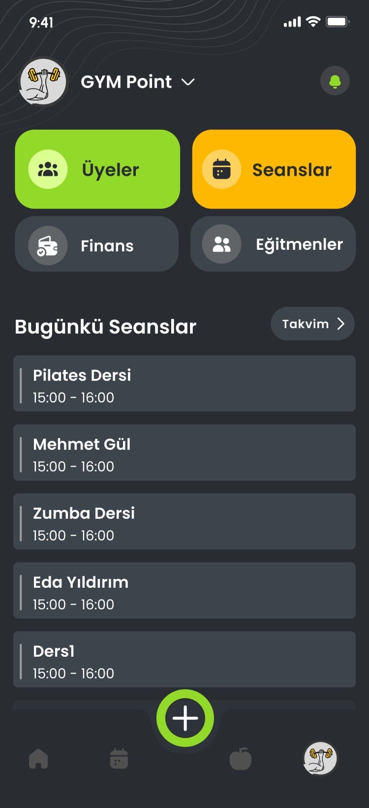 Plan4M dashboard ekranı